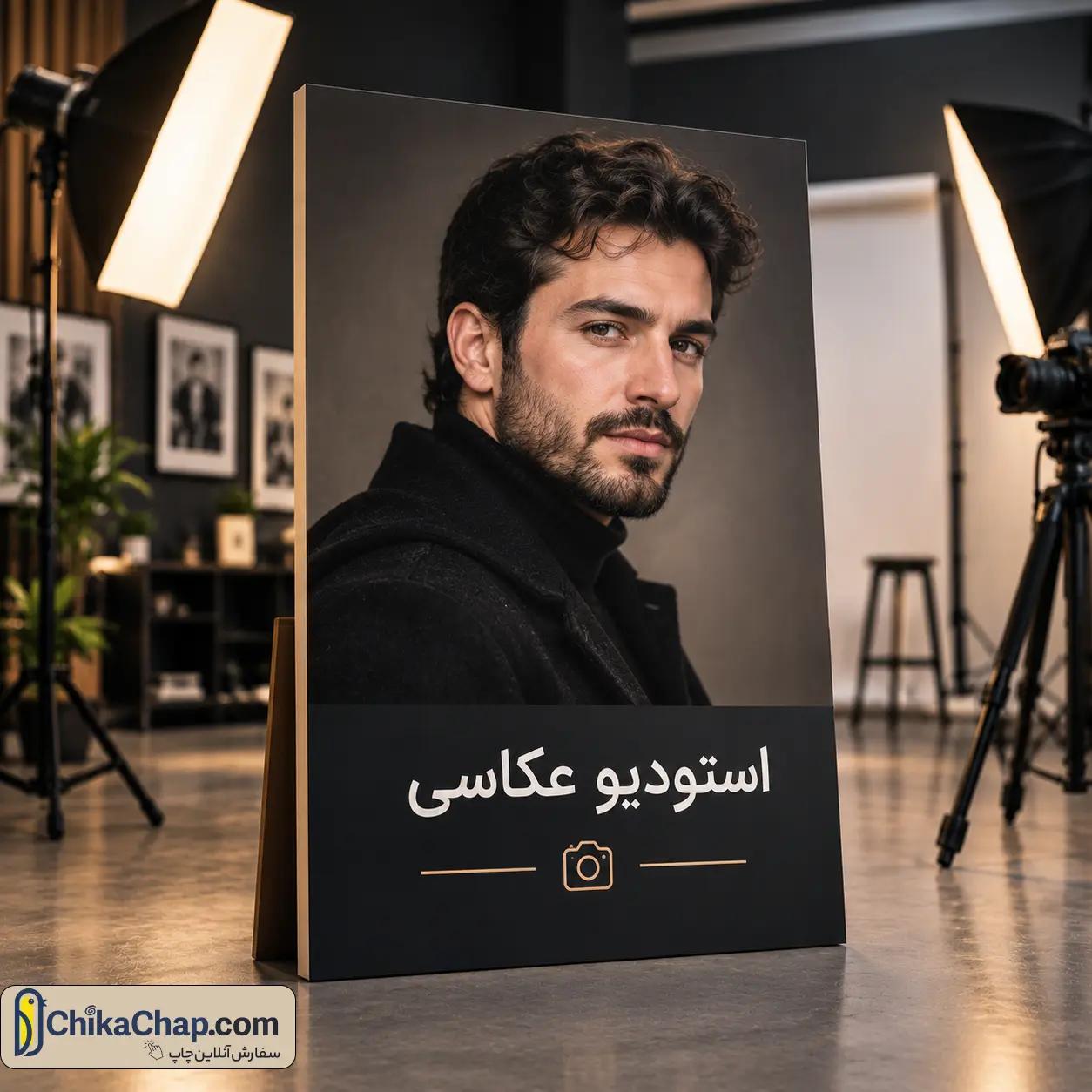 چاپ عکس روی فوم برد با کیفیت عالی برای دکور آتلیه
